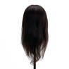 Gabbiano WZ1 hairdressing training head, natural hair, color 1, length 16"