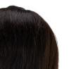Gabbiano WZ1 hairdressing training head, natural hair, color 1, length 16"