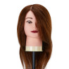 Gabbiano WZ1 hairdressing training head, natural hair, color 4, length 16"