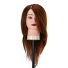 Gabbiano WZ1 hairdressing training head, natural hair, color 4, length 16"