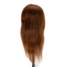 Gabbiano WZ1 hairdressing training head, natural hair, color 4, length 16"