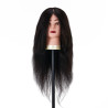 Gabbiano WZ1 hairdressing training head, natural hair, color 1, length 20"