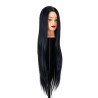 Gabbiano WZ2 hairdressing training head, synthetic hair, color 1, length 24"