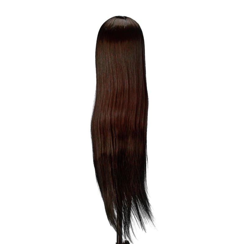 Gabbiano WZ2 hairdressing training head, synthetic hair, color 4, length 24"