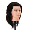 Gabbiano WZ3 hairdressing training head, natural hair, color 1, length 8"