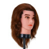 Gabbiano WZ3 hairdressing training head, natural hair, color 4, length 8"