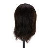 Gabbiano WZ4 training head with beard, natural hair, color 1, length 8"+6"