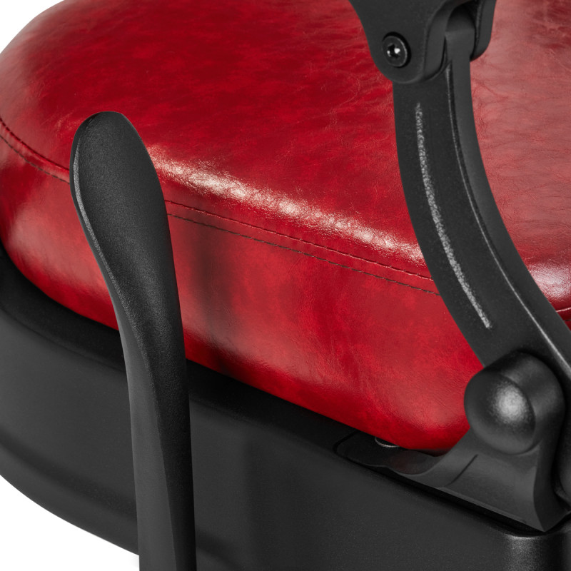 Barber chair President Red