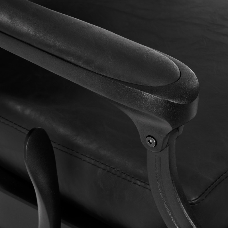 Barber chair President Black