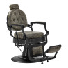 Barber chair President Old Leather Green