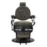 Barber chair President Old Leather Green