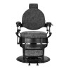 Barber chair President Old Leather Gray