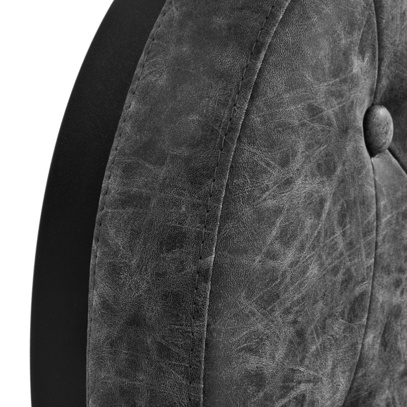 Barber chair President Old Leather Gray