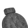 Barber chair President Old Leather Gray