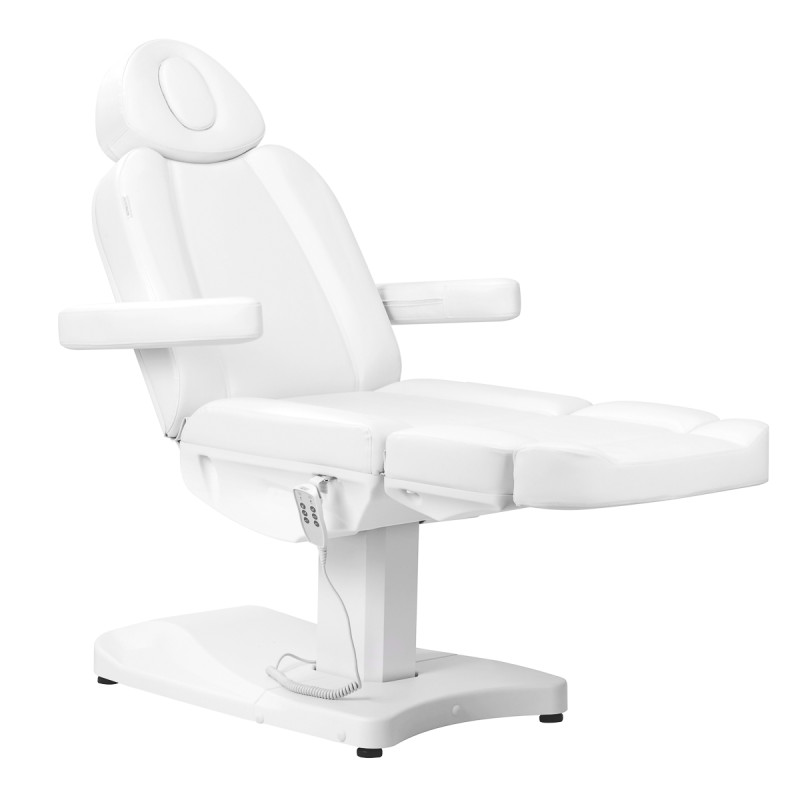Electric cosmetic chair Azzurro 803D 3-motors white