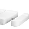 Electric cosmetic chair Azzurro 803D 3-motors white