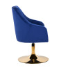 4Rico swivel chair QS-BL14G navy blue