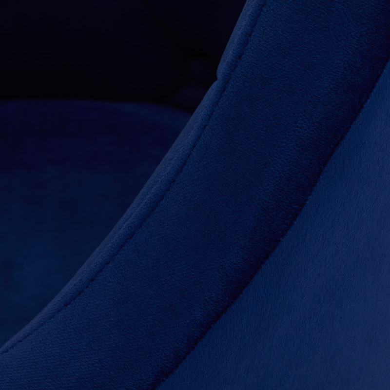 4Rico swivel chair QS-BL14G navy blue