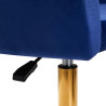 4Rico swivel chair QS-BL14G navy blue