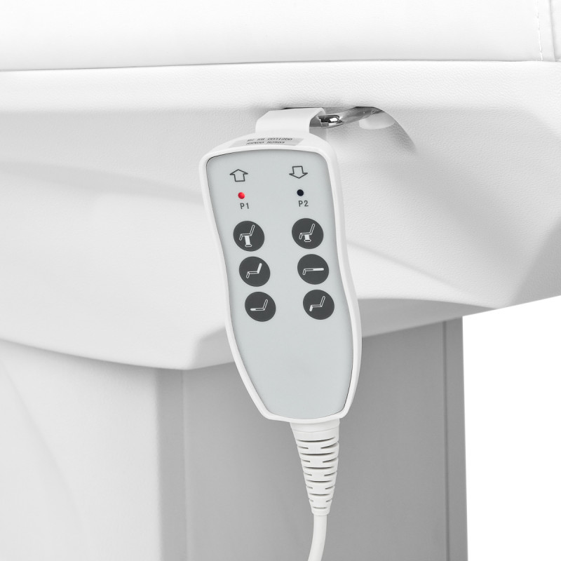 Azzurro 891 electric cosmetic chair white