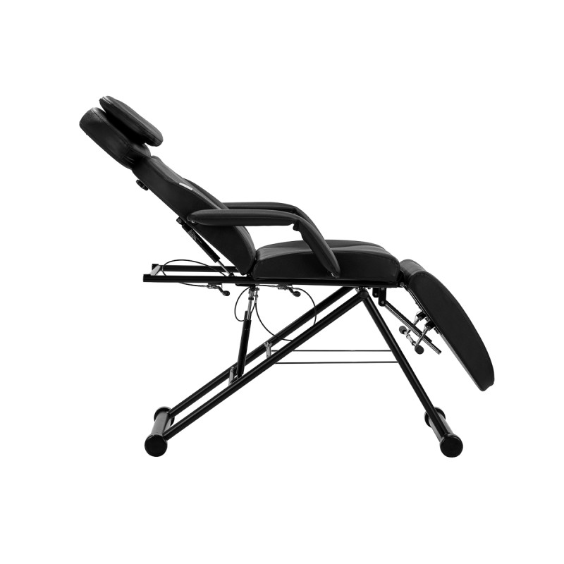 Azzurro 563 cosmetic chair black