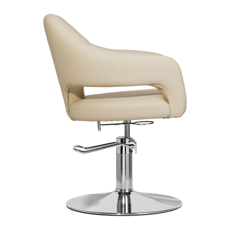 Hairdressing chair Gabbiano Parma beige