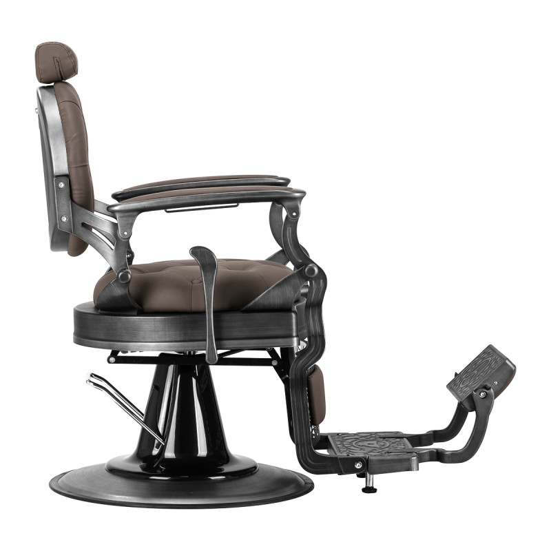 Barber chair Gabbiano Niccolo Brown