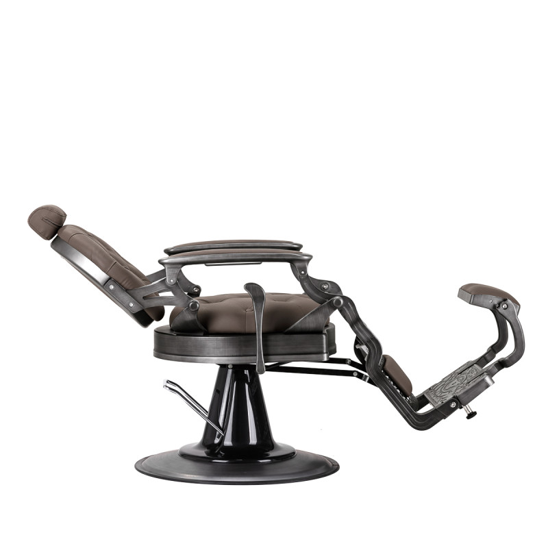 Barber chair Gabbiano Niccolo Brown
