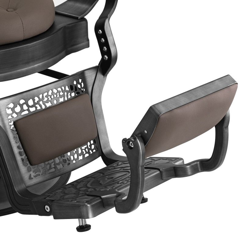 Barber chair Gabbiano Niccolo Brown