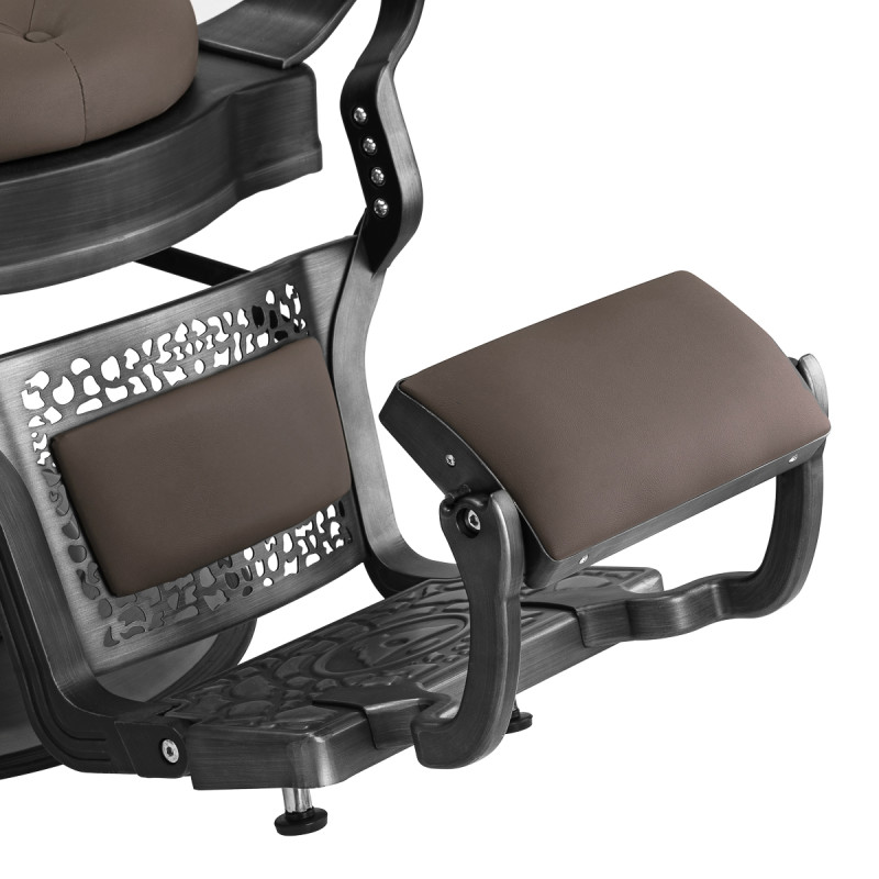 Barber chair Gabbiano Niccolo Brown