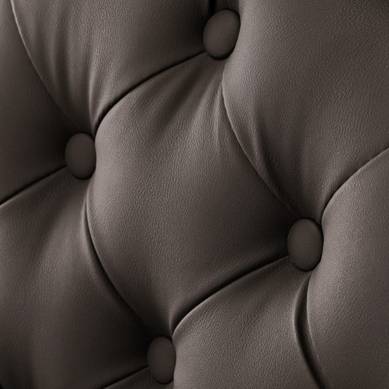 Barber chair Gabbiano Niccolo Brown