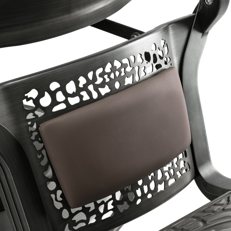 Barber chair Gabbiano Niccolo Brown