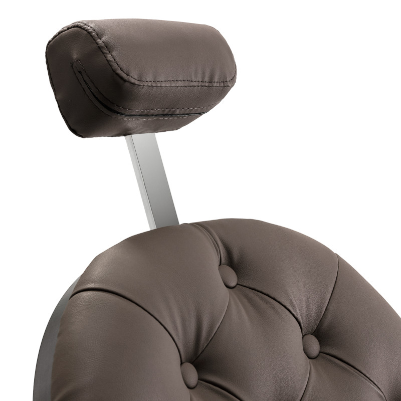 Barber chair Gabbiano Niccolo Brown