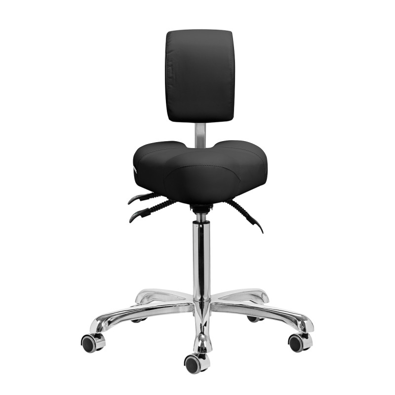 Giovanni podiatry stool 1005 black