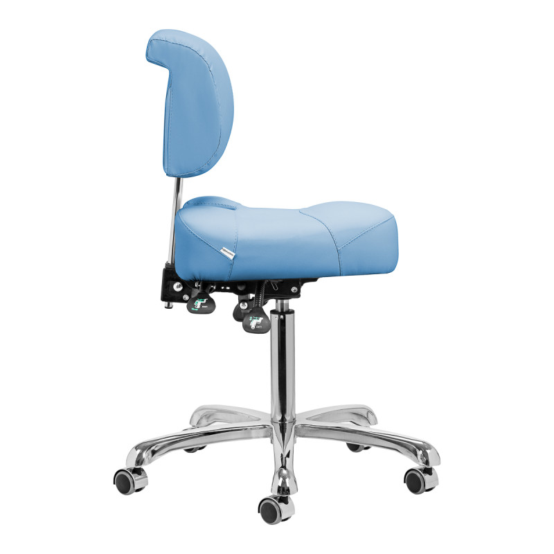 Podiatry Stool 1005 Giovanni Medical Blue