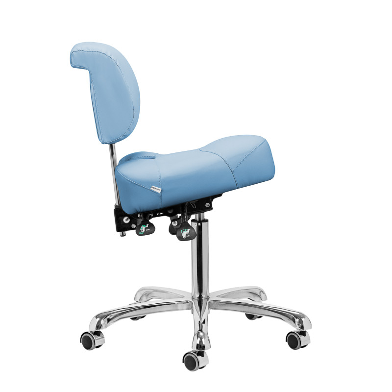Podiatry Stool 1005 Giovanni Medical Blue