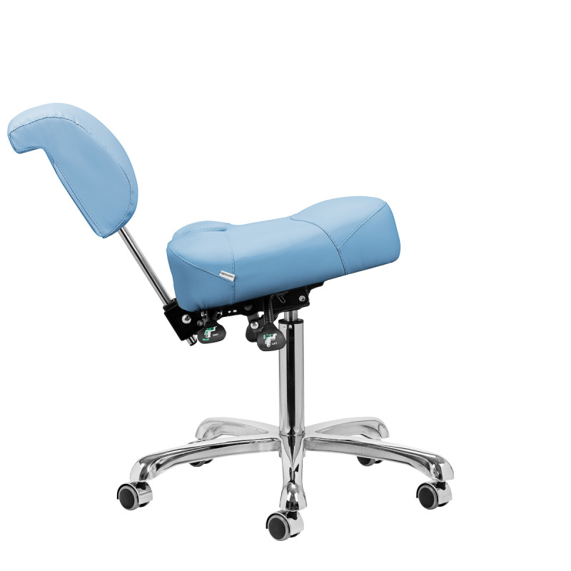 Podiatry Stool 1005 Giovanni Medical Blue