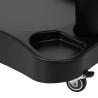 Azzurro paddling pool trolley black