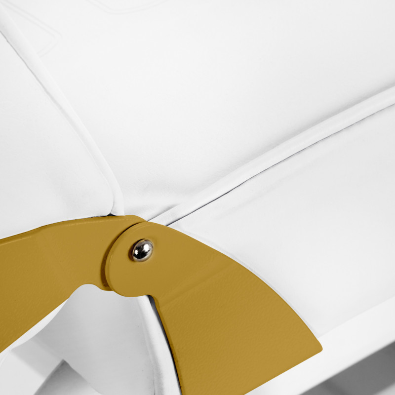 Cosmetic chair 557G with cuvettes white