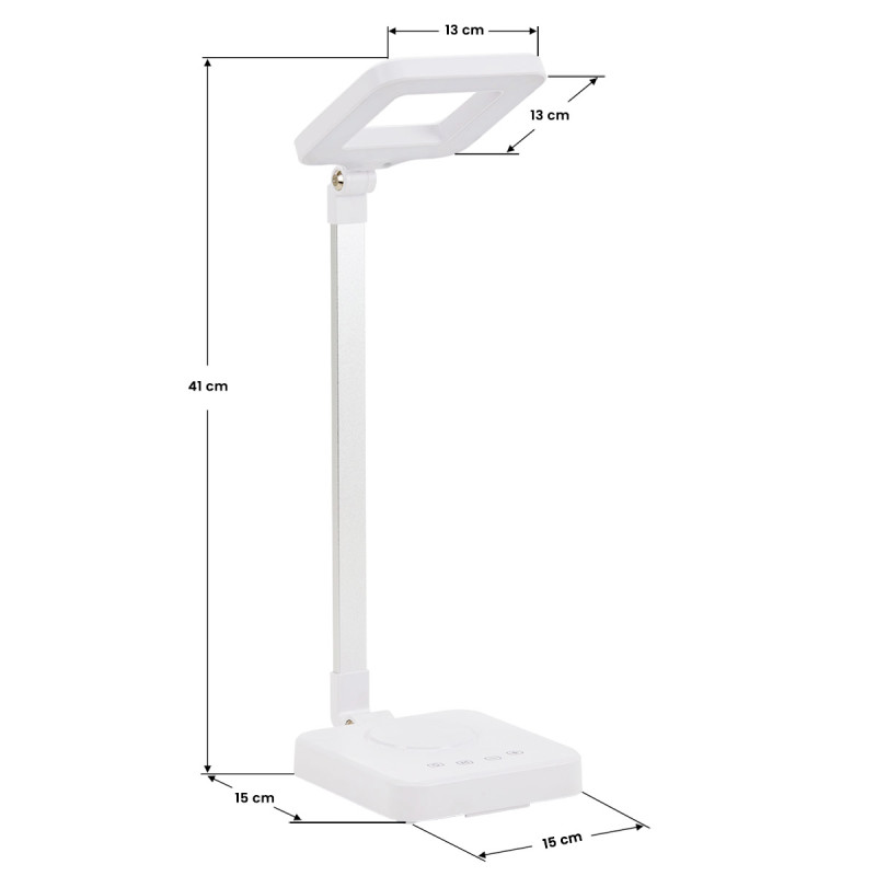 DESK LAMP ELEGANTE LED SQUARE 804