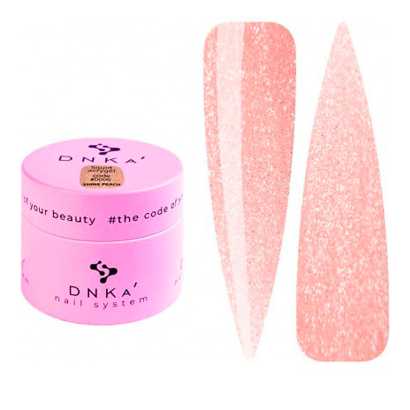 Liquid Acrygel No. 0006 Shine Peach DNKa - 15 ml
