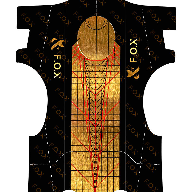 Формы для наращивания Master Nail Forms F.O.X - 500 шт