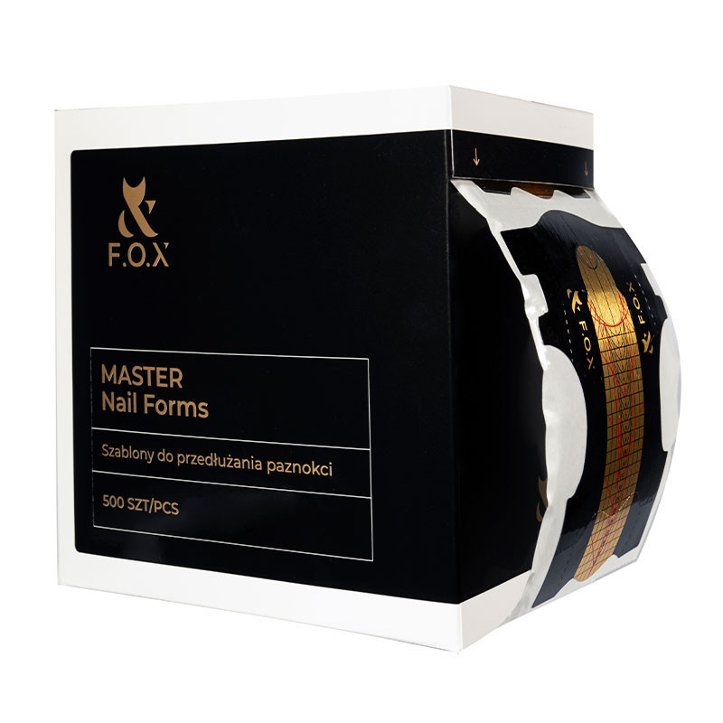 Pikenduste vormid Master Nail Forms F.O.X - 500 tk