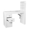 Cosmetic desk 310 white left