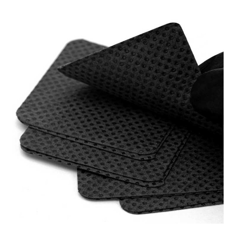 Lint-free nail wipes - MollyLac - black - 5x5 cm - 540 pcs