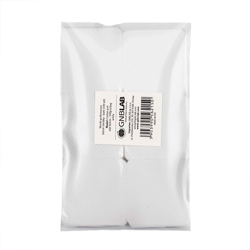 Lint-free nail wipes - MollyLac - 5x5 cm - 540 pcs