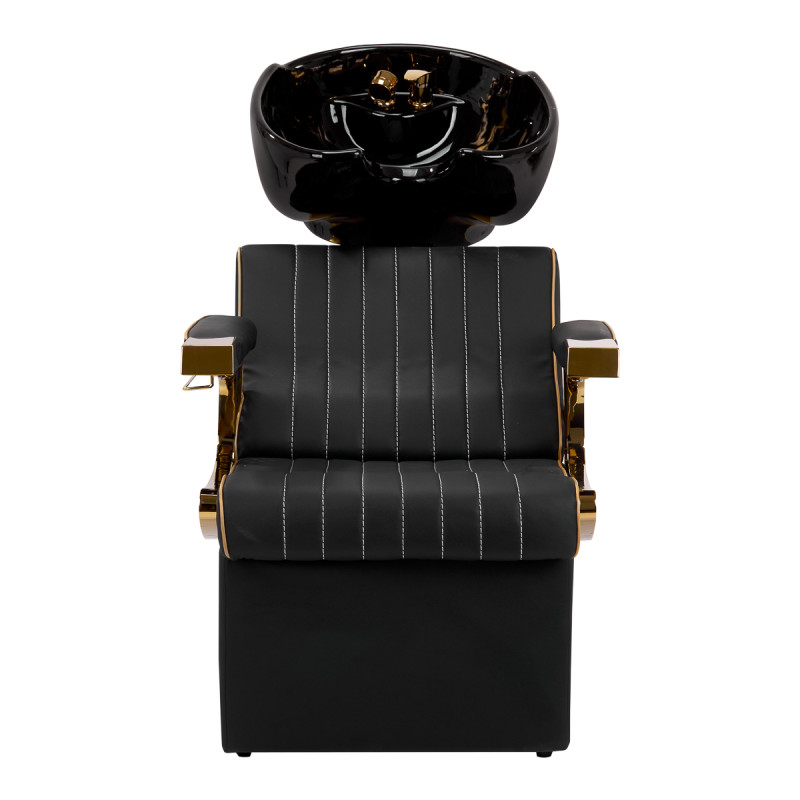 Gabbiano barber wash unit Marcus gold black