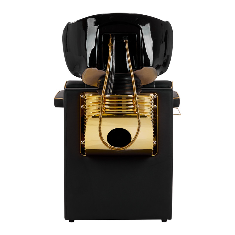 Gabbiano barber wash unit Marcus gold black
