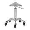 Gabbiano stool Fine Silver