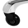 Gabbiano stool Fine Silver